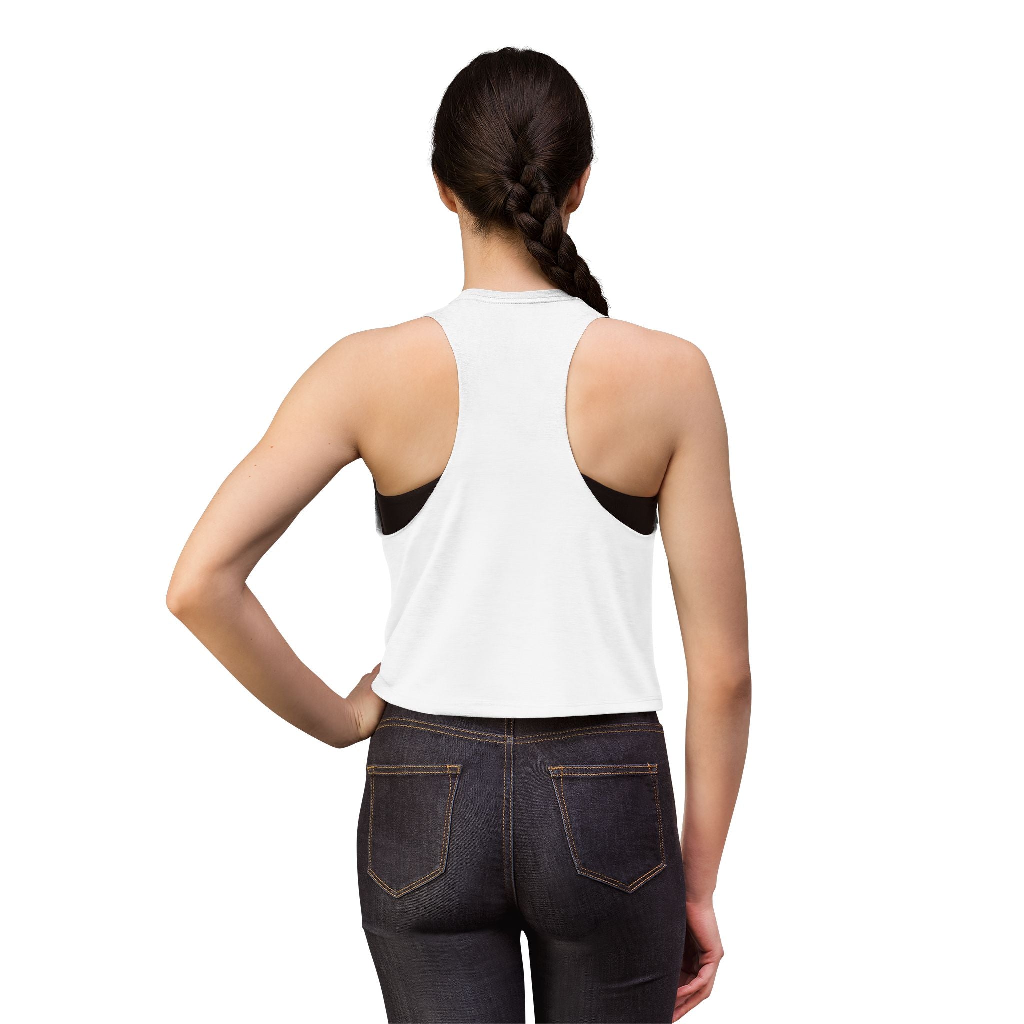 Womans Venus Crop Top (ver2)— Women's Spiritual Symbol Graphic Tank