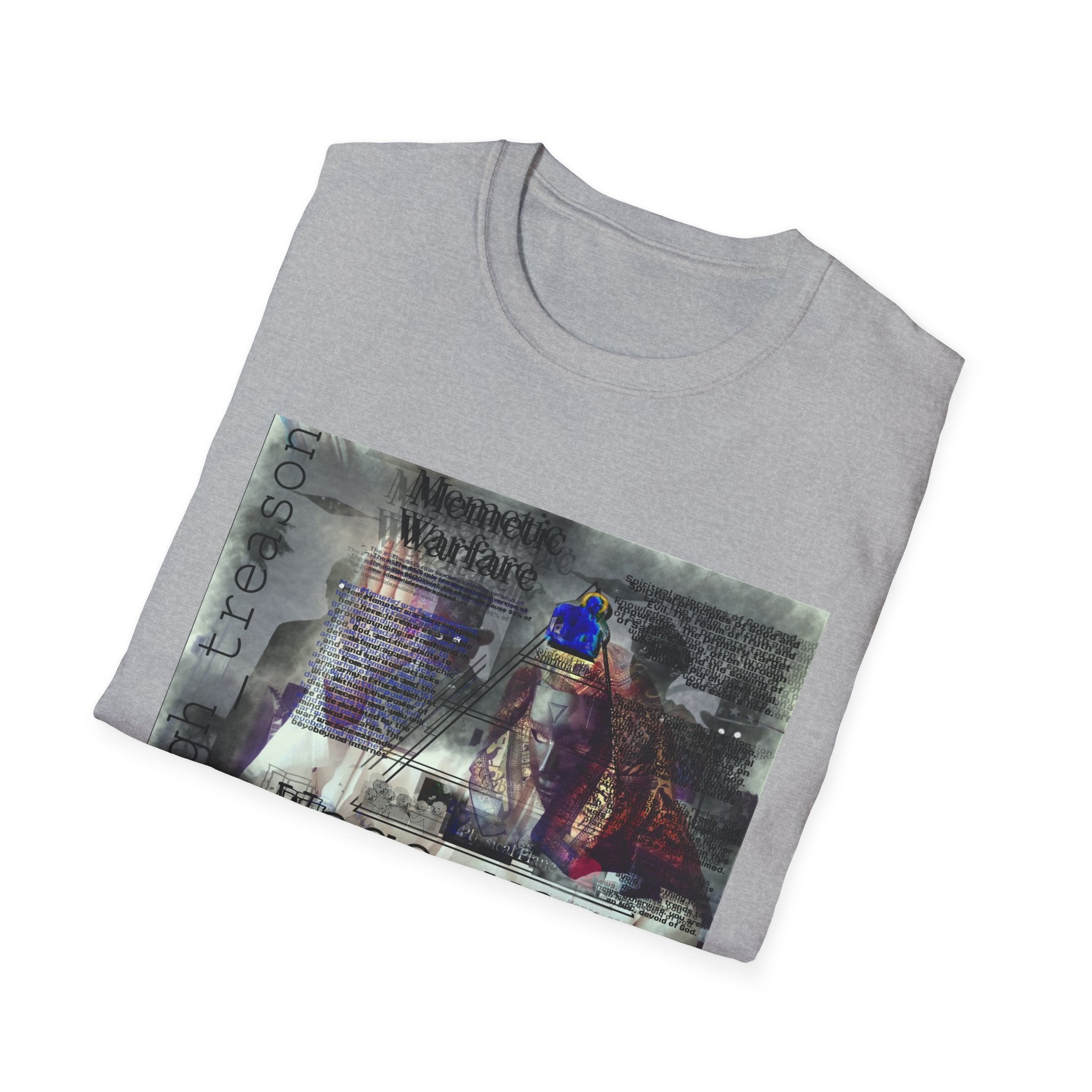 High_treason "wage_war" — Meme War Glitch Art T-Shirt