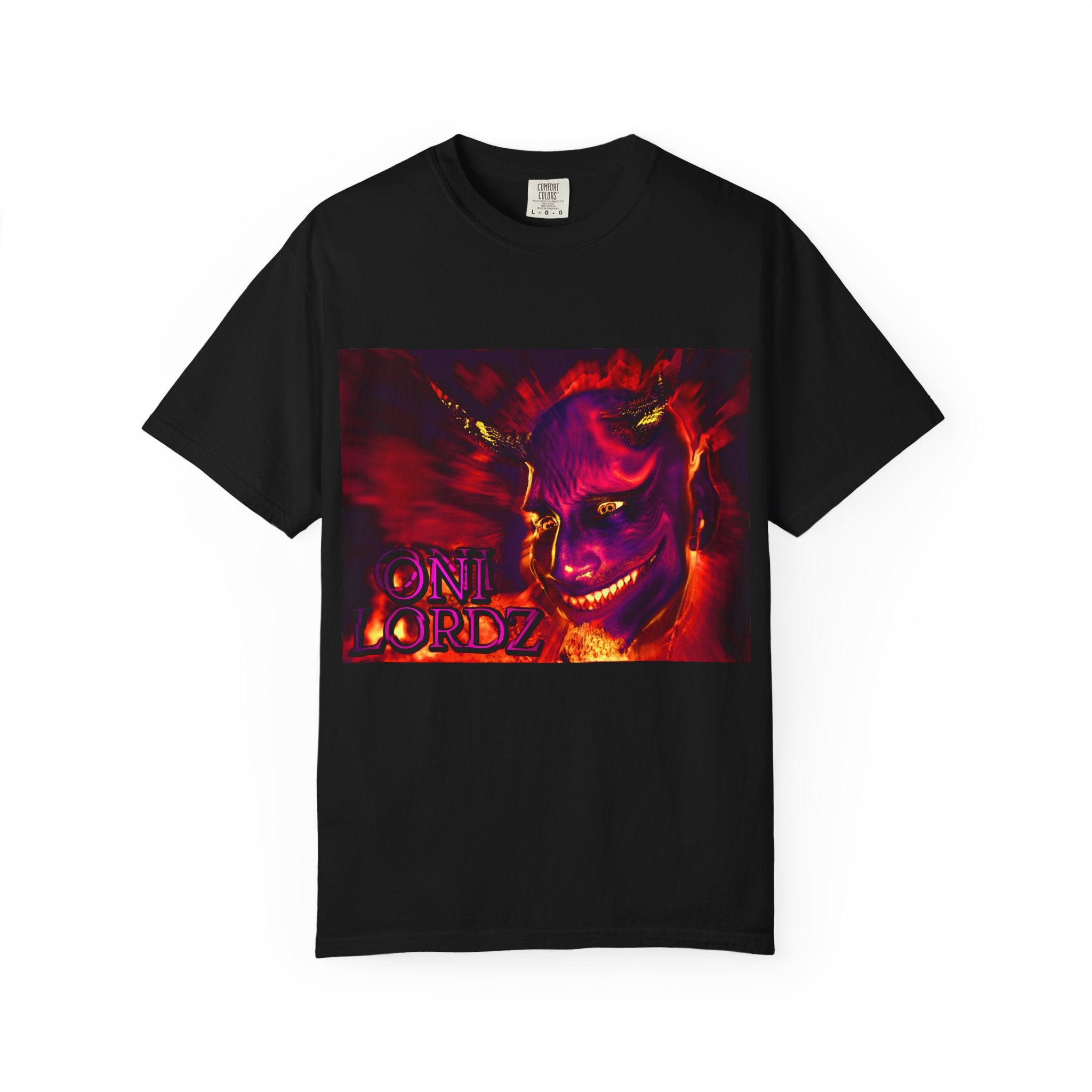Zen Do(G) the great Oni Lord T-Shirt — Fiery Japanese Oni Graphic Tee
