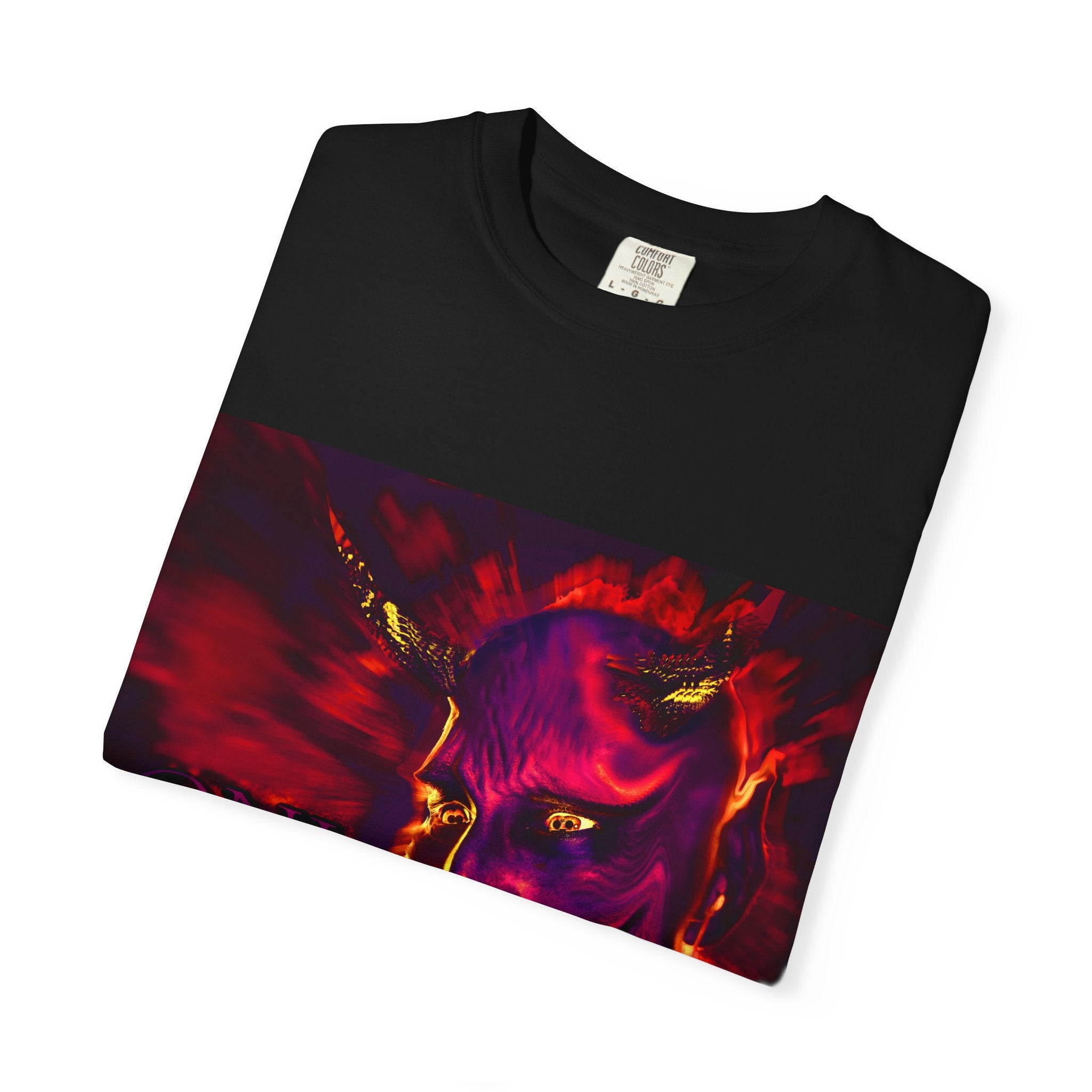 Zen Do(G) the great Oni Lord T-Shirt — Fiery Japanese Oni Graphic Tee