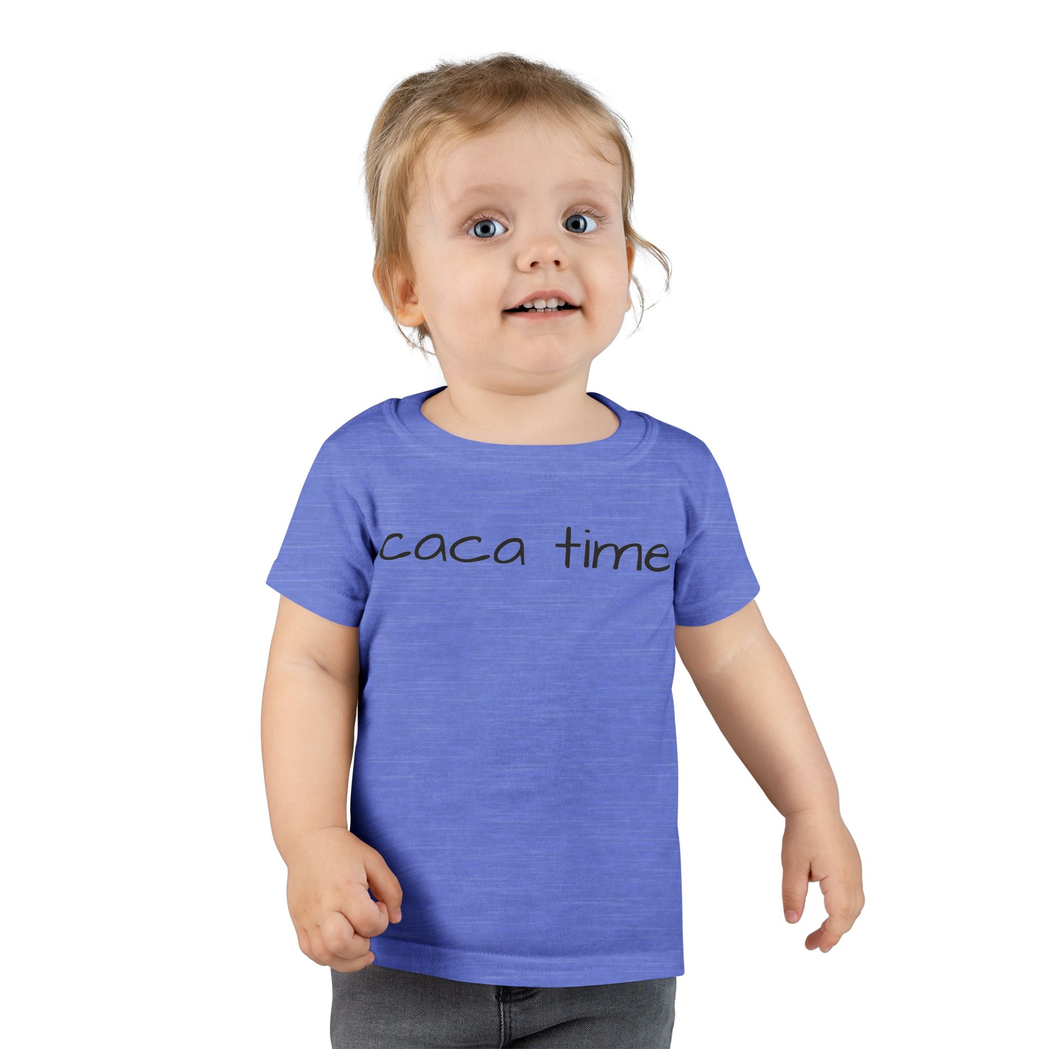 Baby caca time — "caca time" Funny Potty Training Shirt