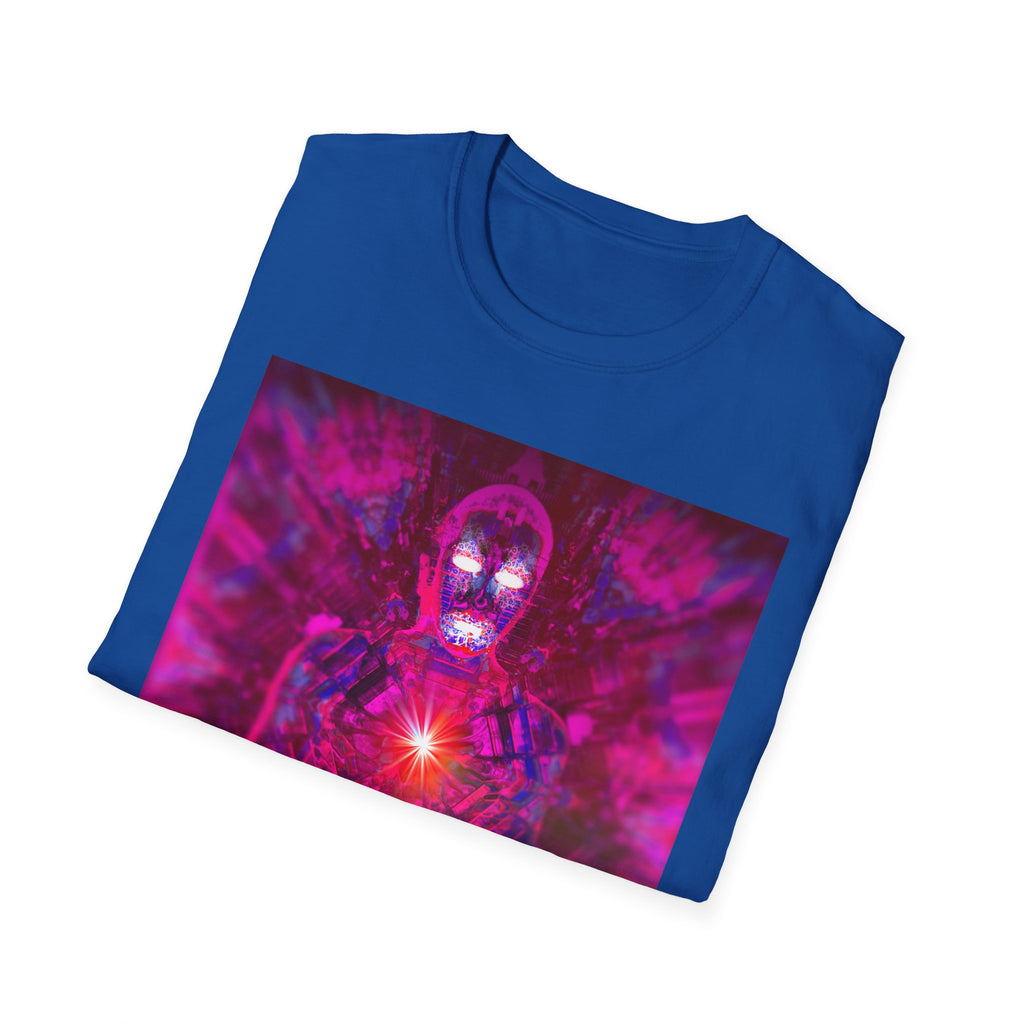Phoenix (AZ) Heart Tee — Neon Cosmic Meditation Shirt