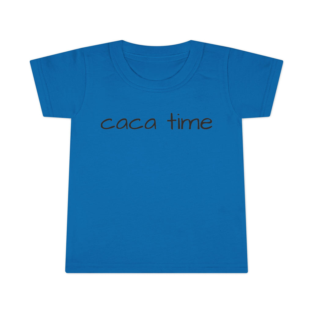 Baby caca time — "caca time" Funny Potty Training Shirt