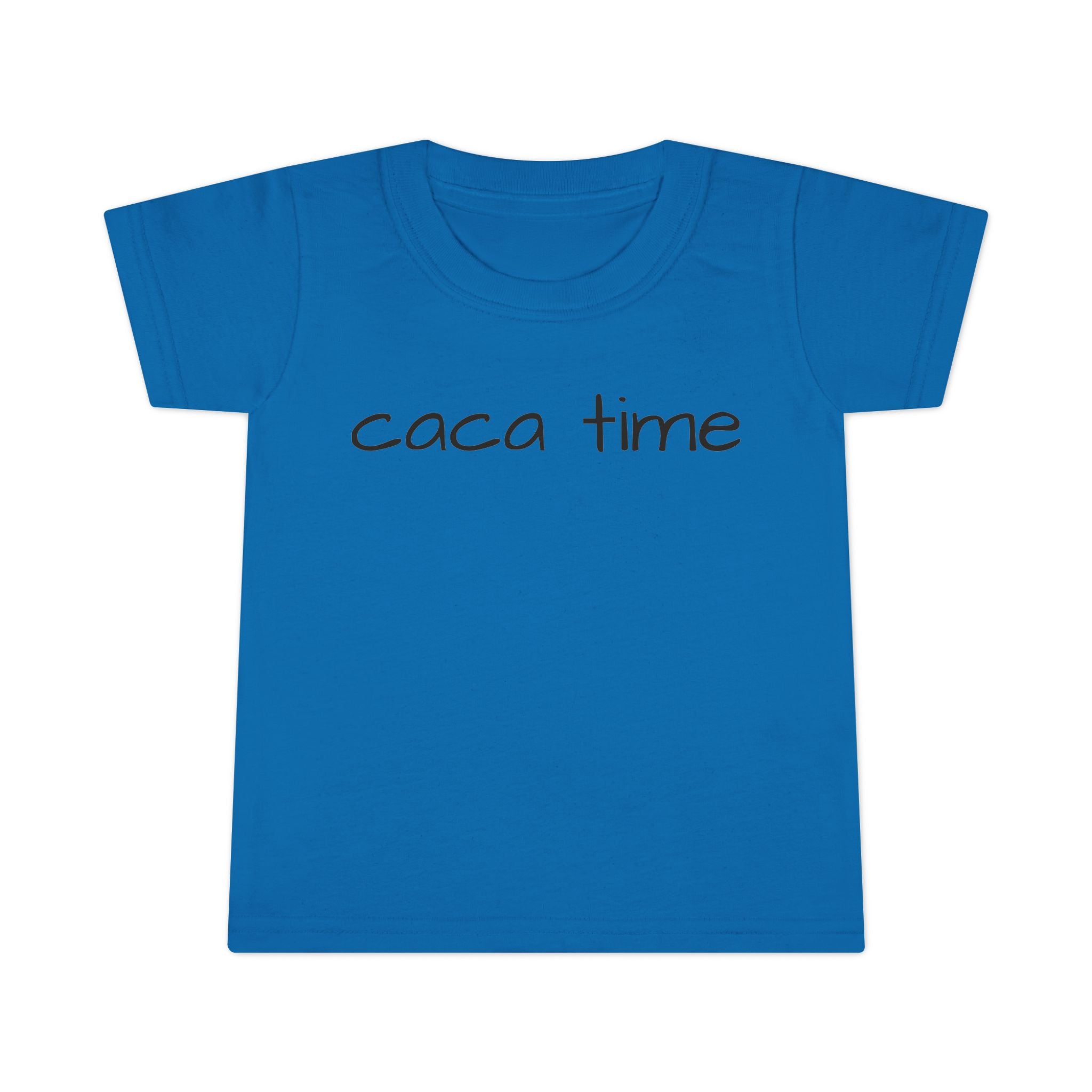 Baby caca time — "caca time" Funny Potty Training Shirt