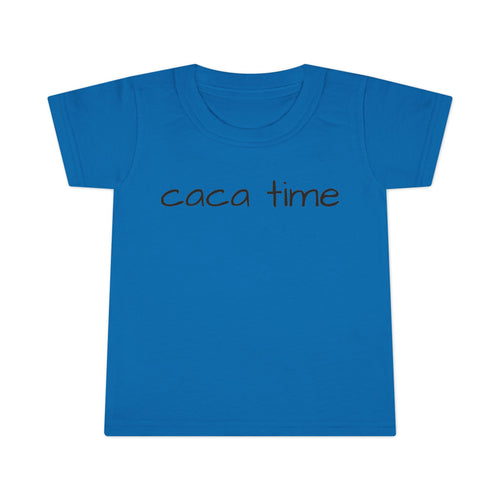 Baby caca time — "caca time" Funny Potty Training Shirt