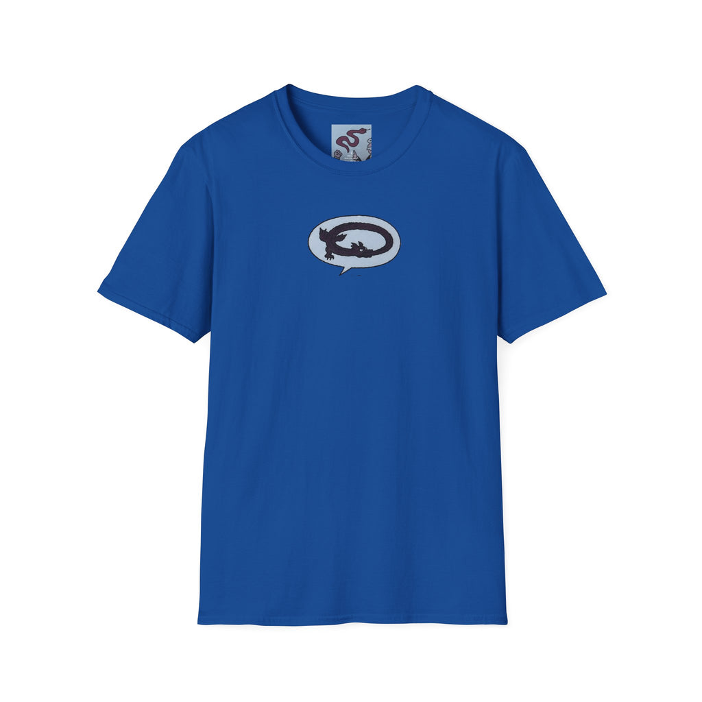 Funny ouroboros T‑Shirt — Cute Amphibian Graphic Tee