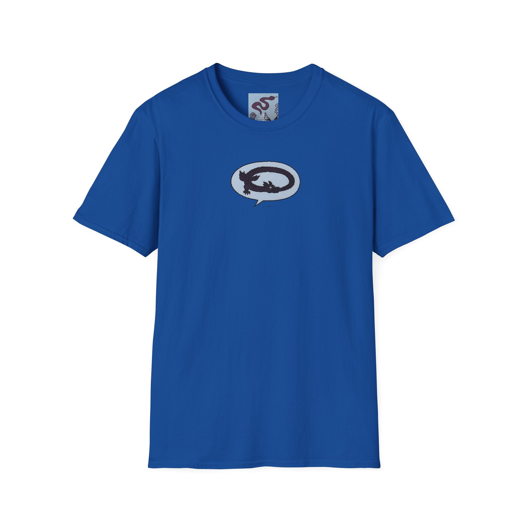Funny ouroboros T‑Shirt — Cute Amphibian Graphic Tee
