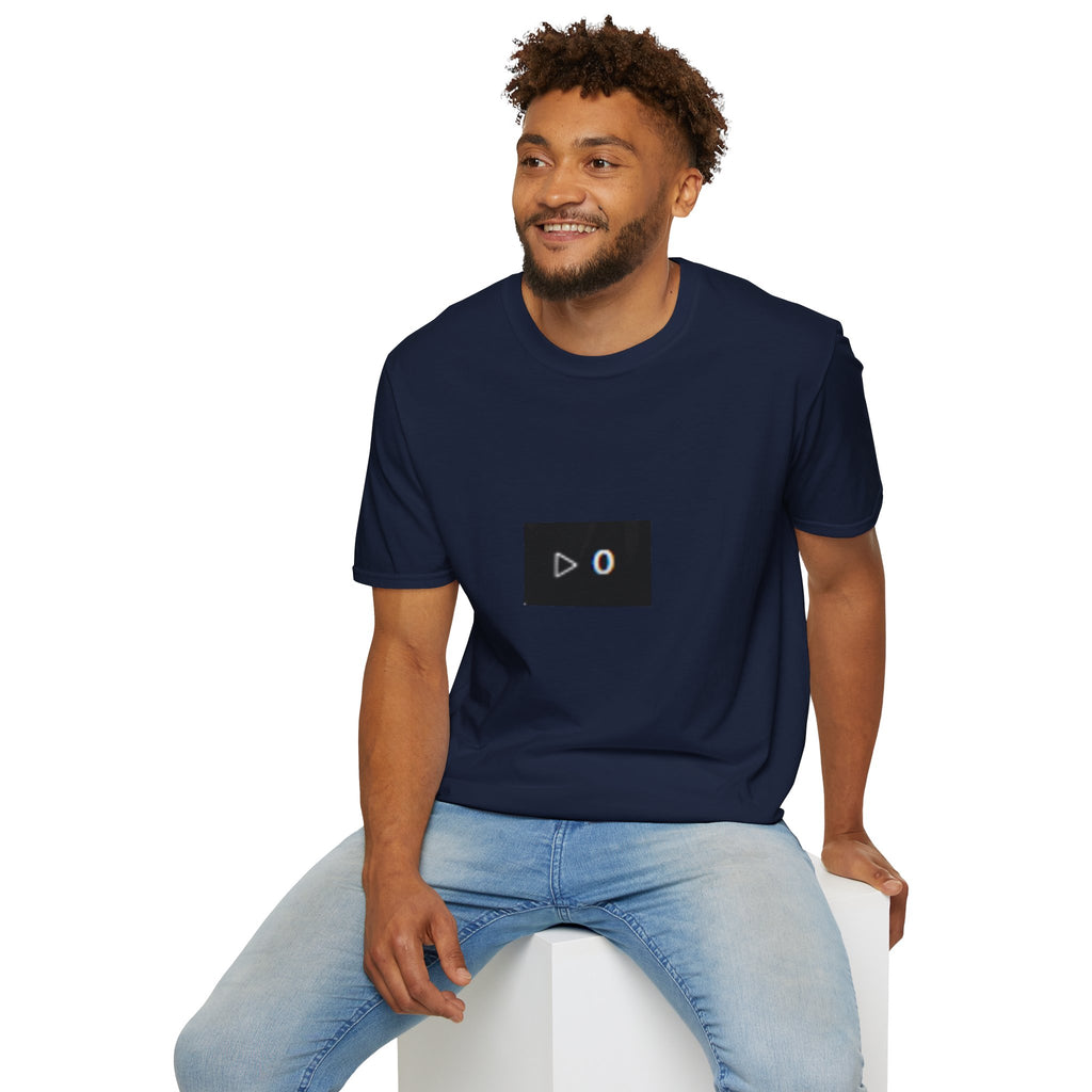Zero Plays T‑Shirt — Minimal Play Button '0' Graphic Tee