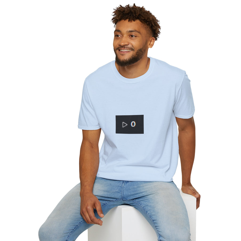 Zero Plays T‑Shirt — Minimal Play Button '0' Graphic Tee