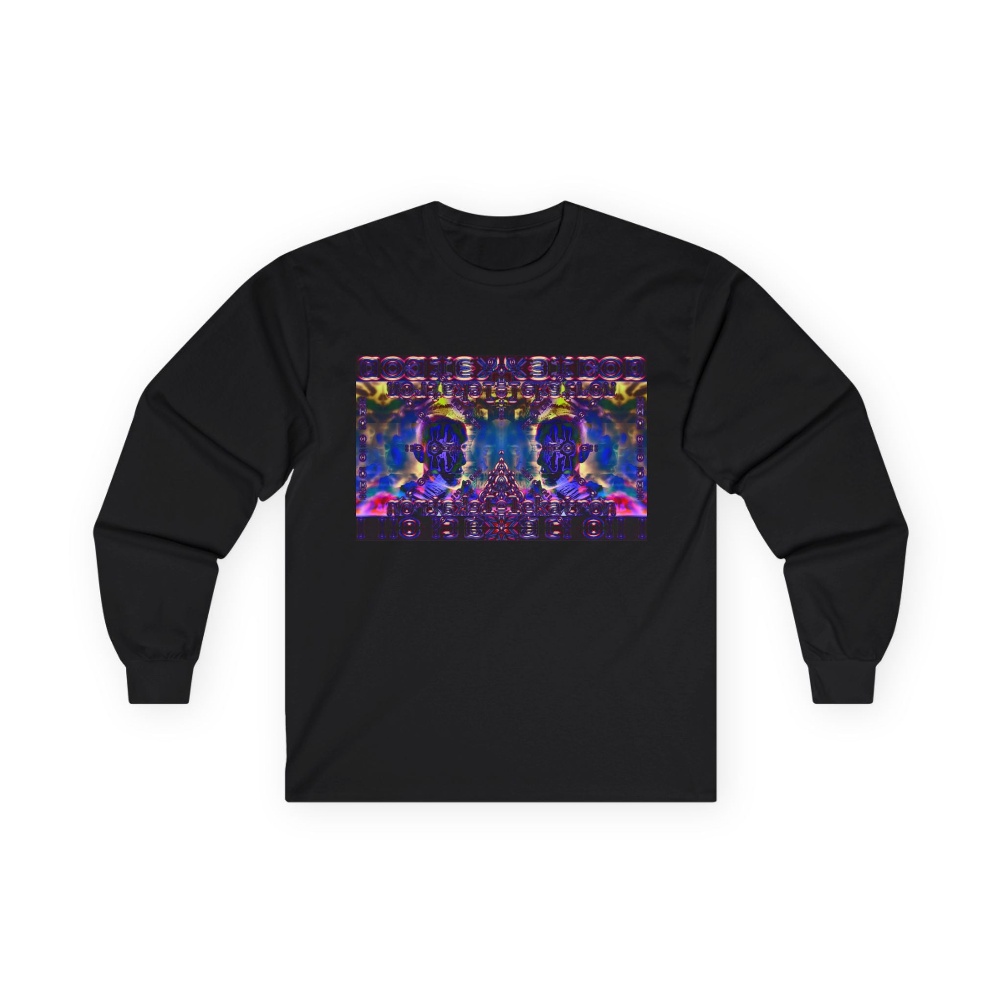 Cyberfelction portal language Art Long Sleeve Tee