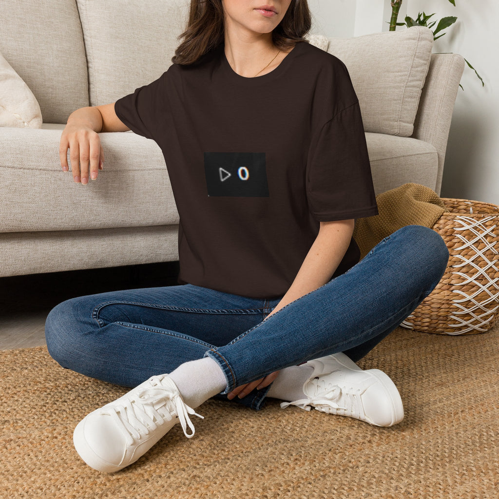 Zero Plays T‑Shirt — Minimal Play Button '0' Graphic Tee
