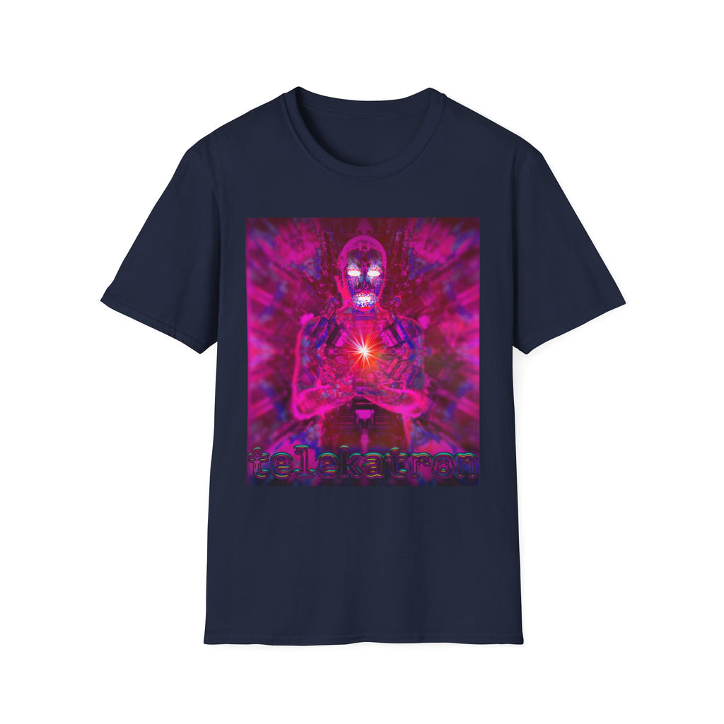 Phoenix (AZ) Heart Tee — Neon Cosmic Meditation Shirt