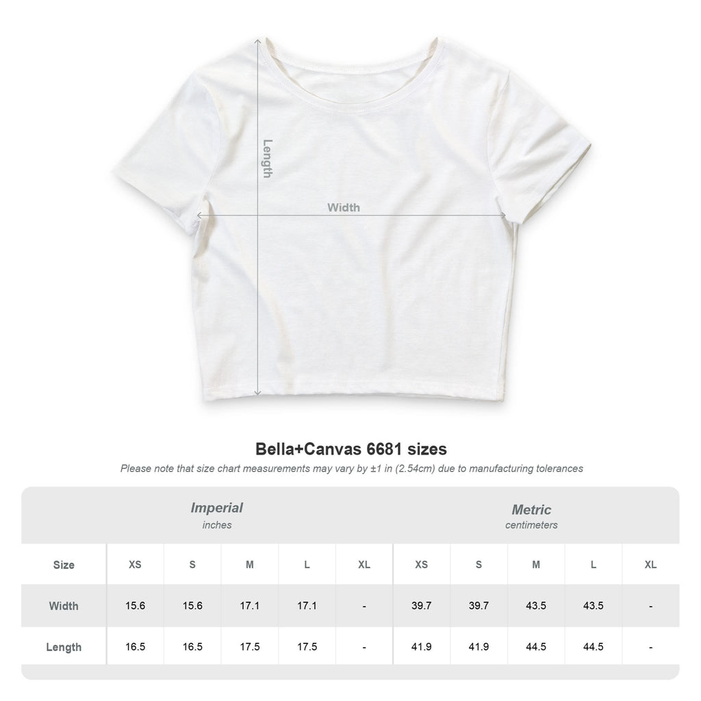 Empathy Weapon Heart Crop Tee — Red Heart Graphic Women’s Crop Top