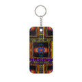Cryptoeye Double-Sided Keychain Charm — Colorful Kaleidoscope Design