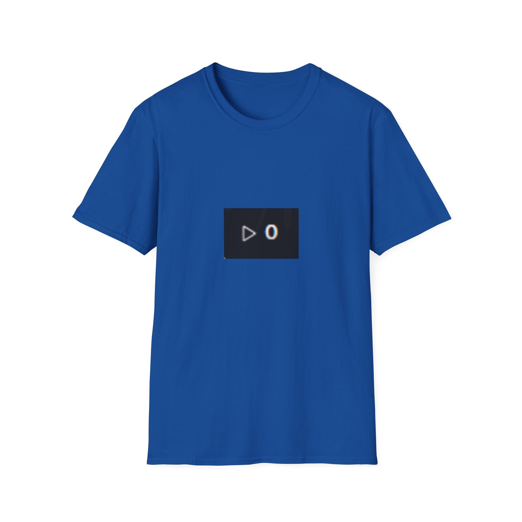 Zero Plays T‑Shirt — Minimal Play Button '0' Graphic Tee