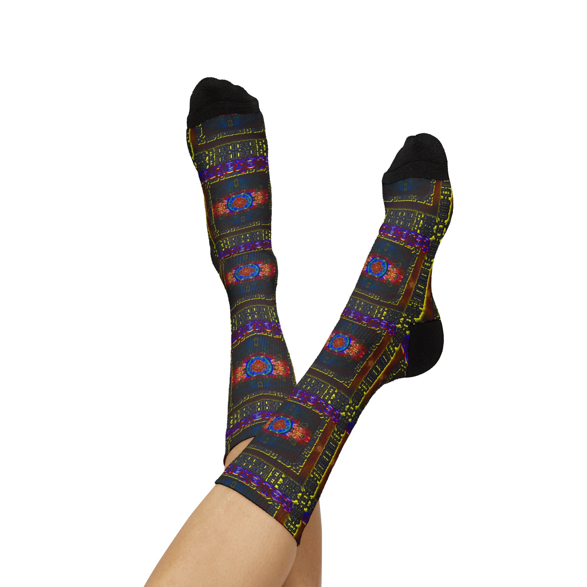 Cryptoeye Sublimation Socks