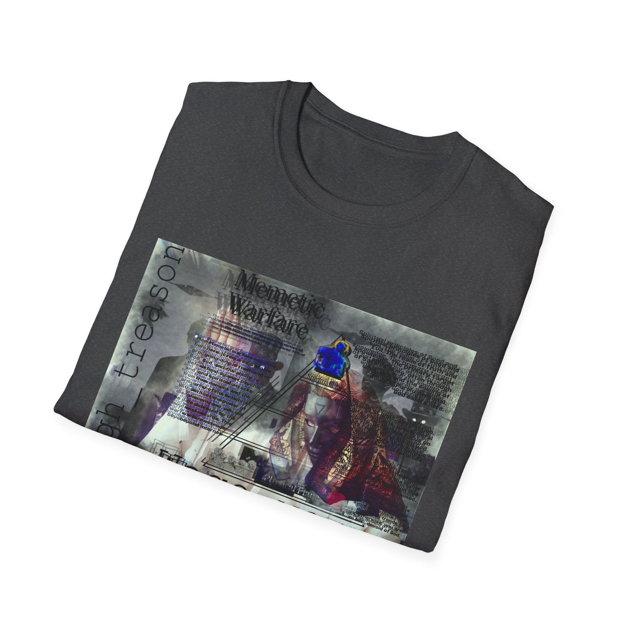High_treason "wage_war" — Meme War Glitch Art T-Shirt