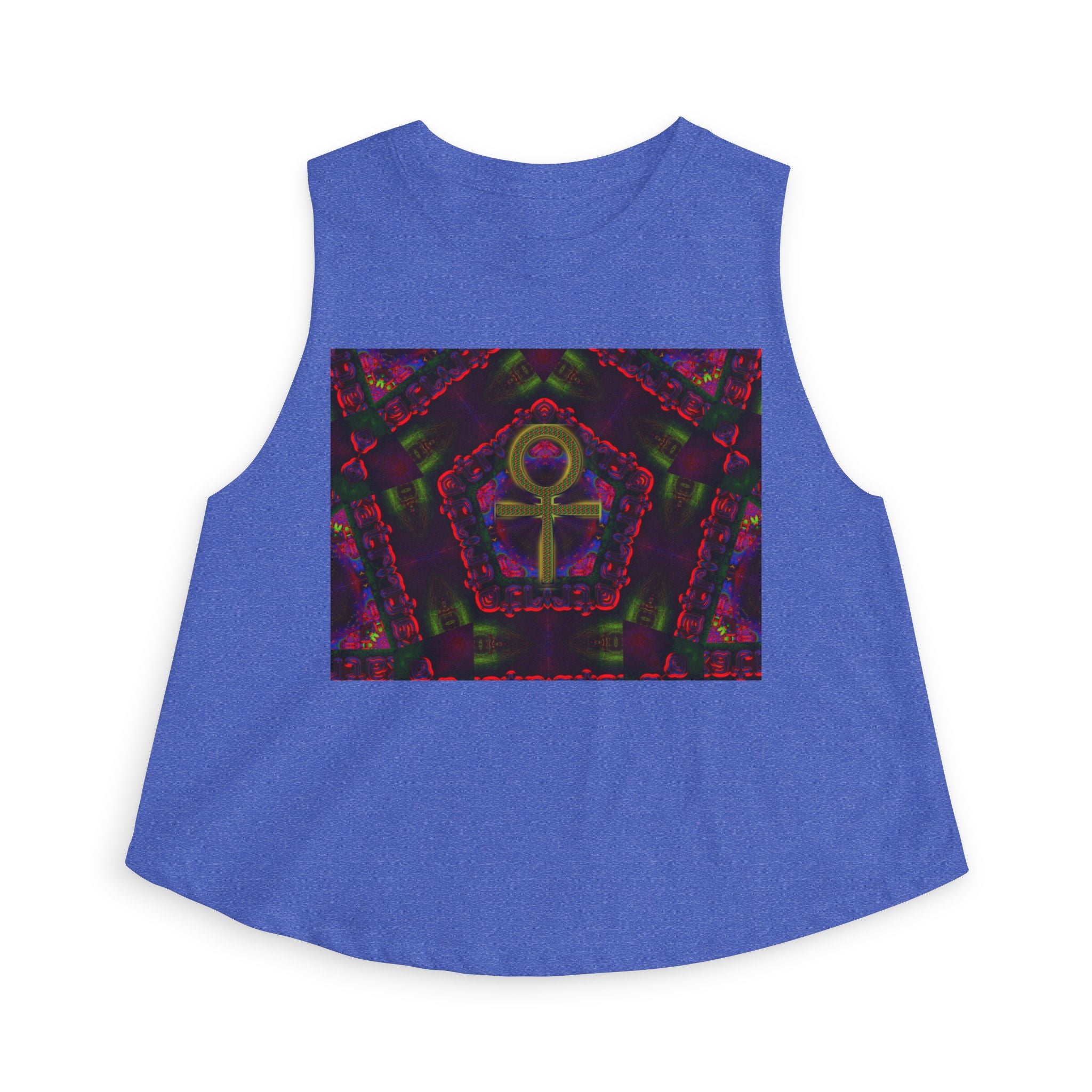 Womans Venus Crop Top (ver2)— Women's Spiritual Symbol Graphic Tank