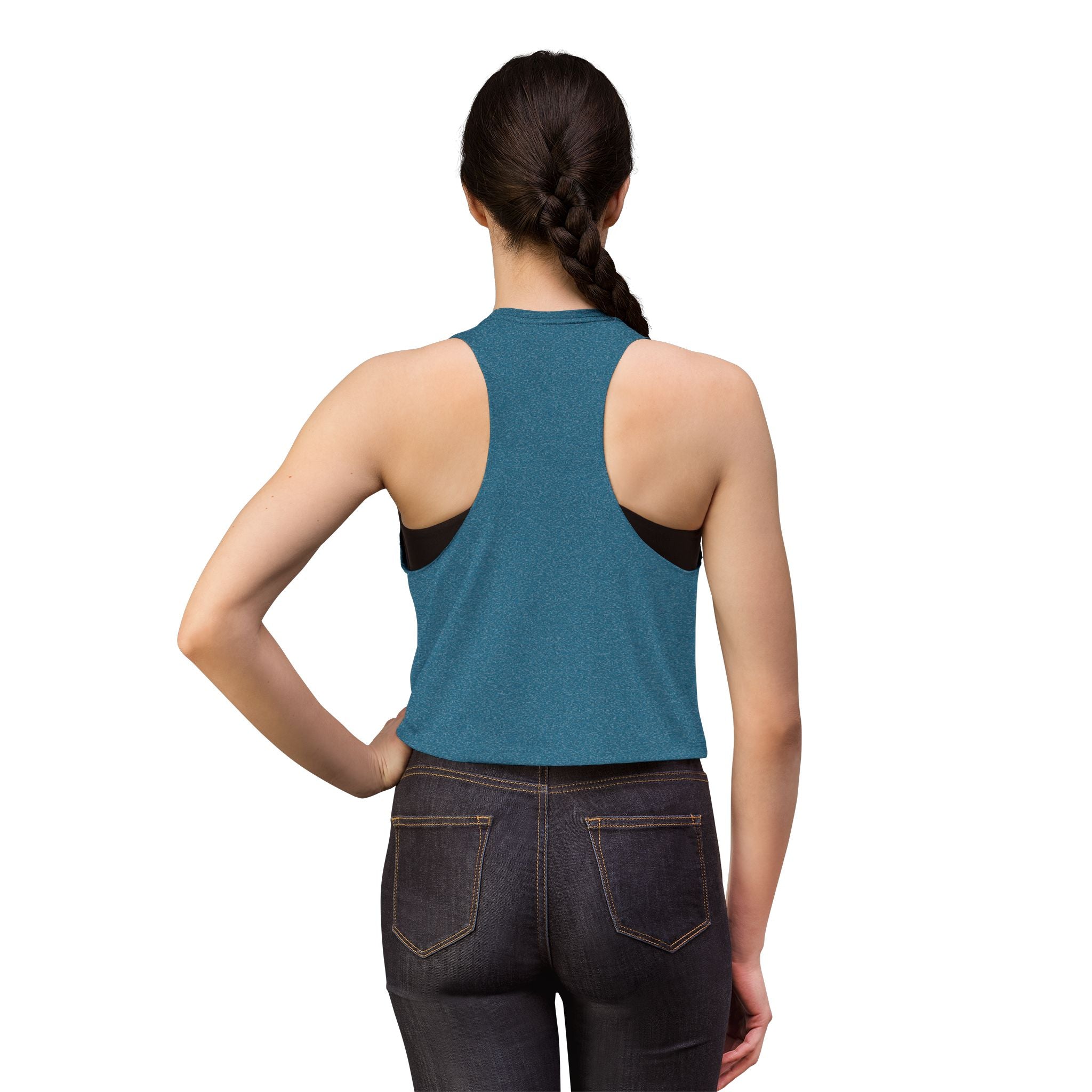 Womans Venus Crop Top (ver2)— Women's Spiritual Symbol Graphic Tank