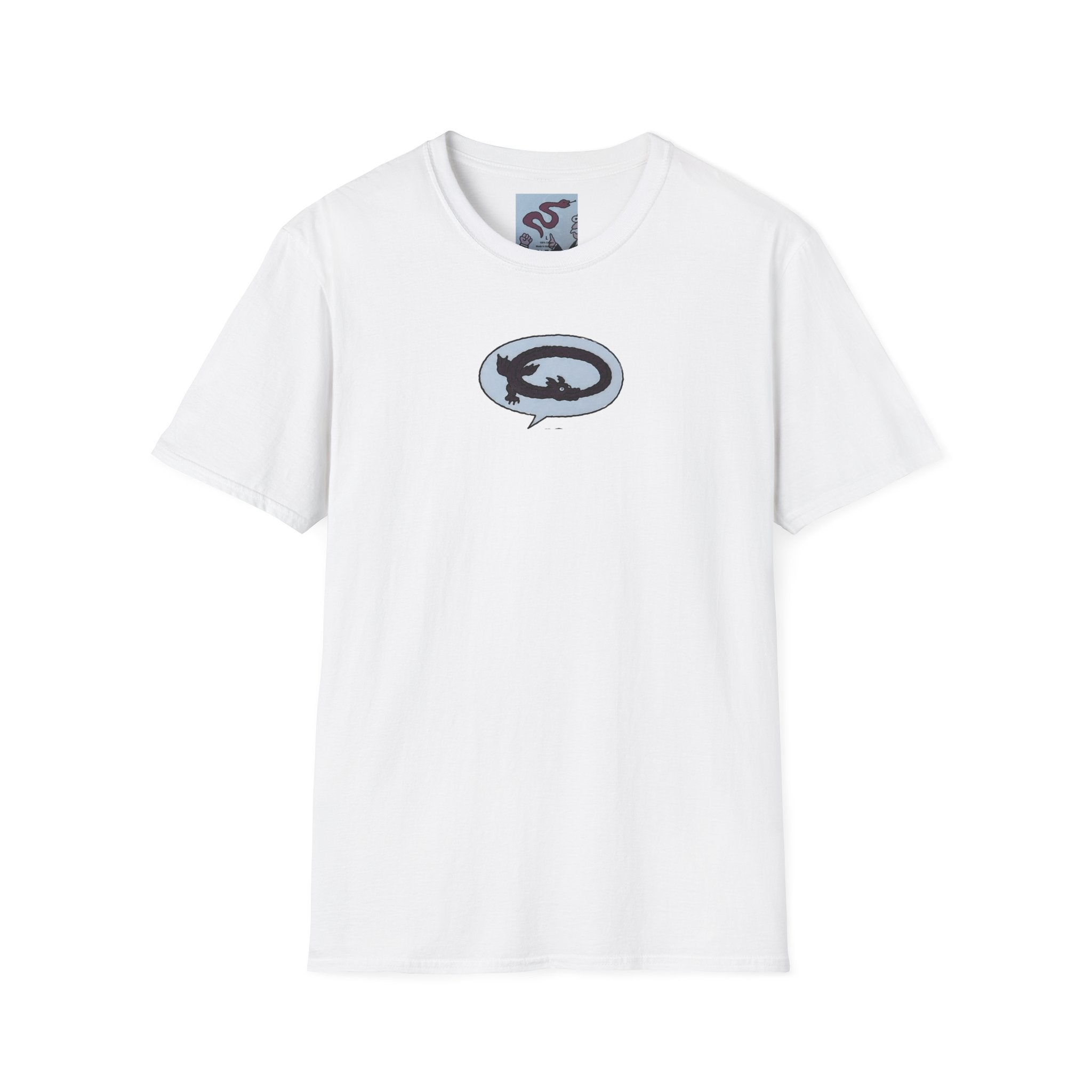 Funny ouroboros T‑Shirt — Cute Amphibian Graphic Tee