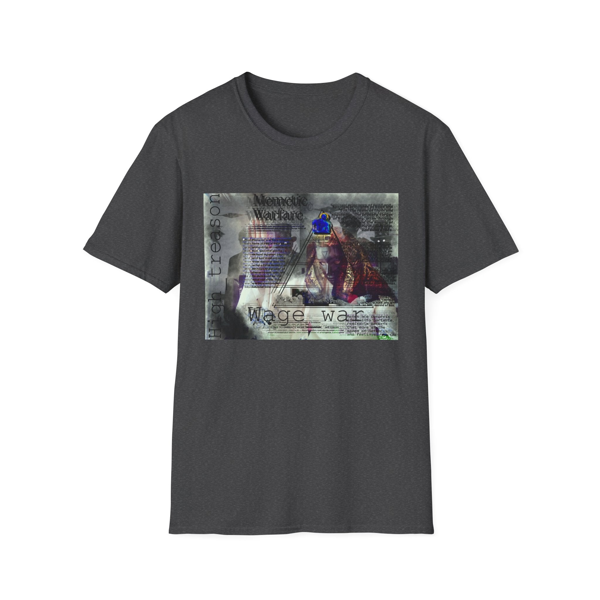 High_treason "wage_war" — Meme War Glitch Art T-Shirt