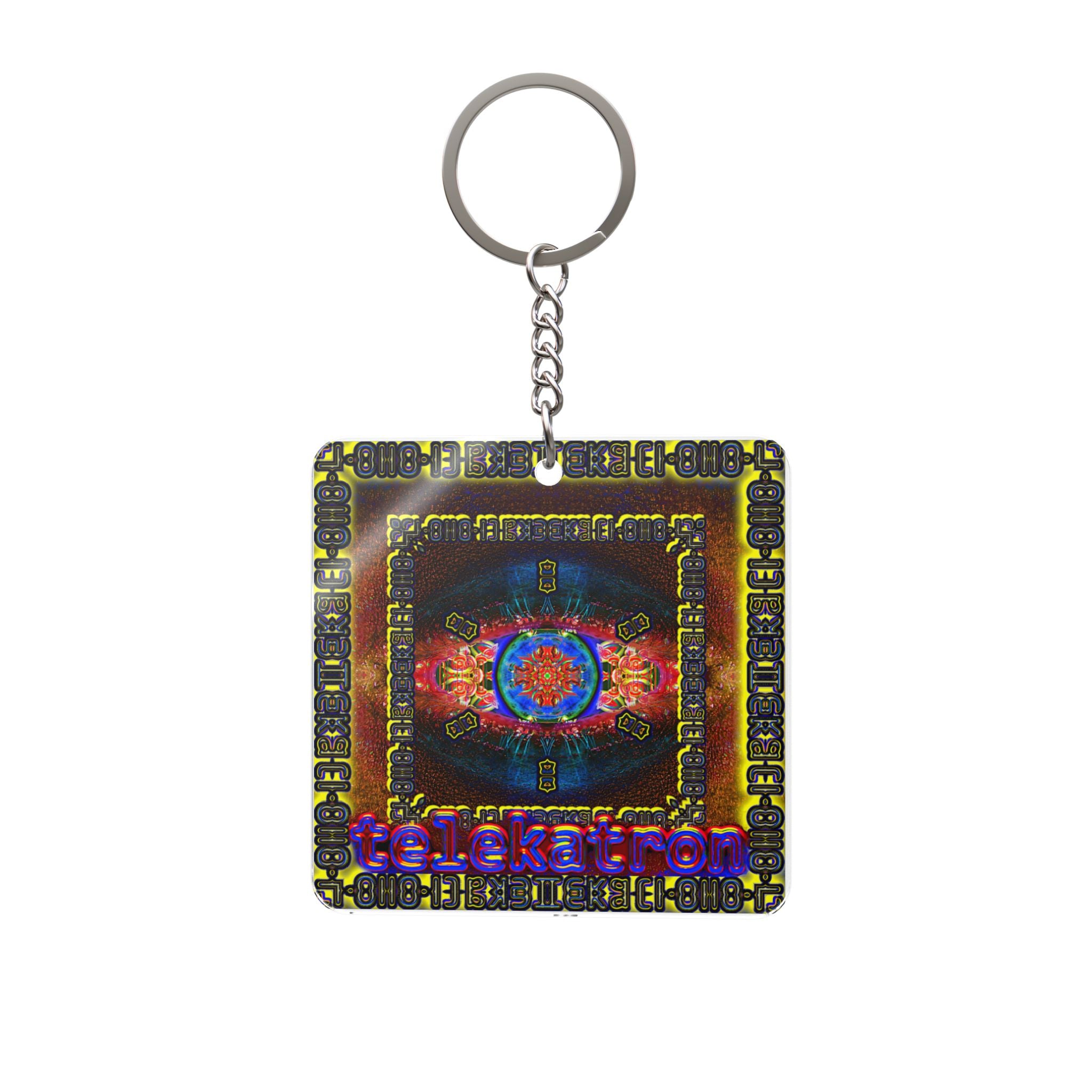Cryptoeye  Keychain — One sided Keyring