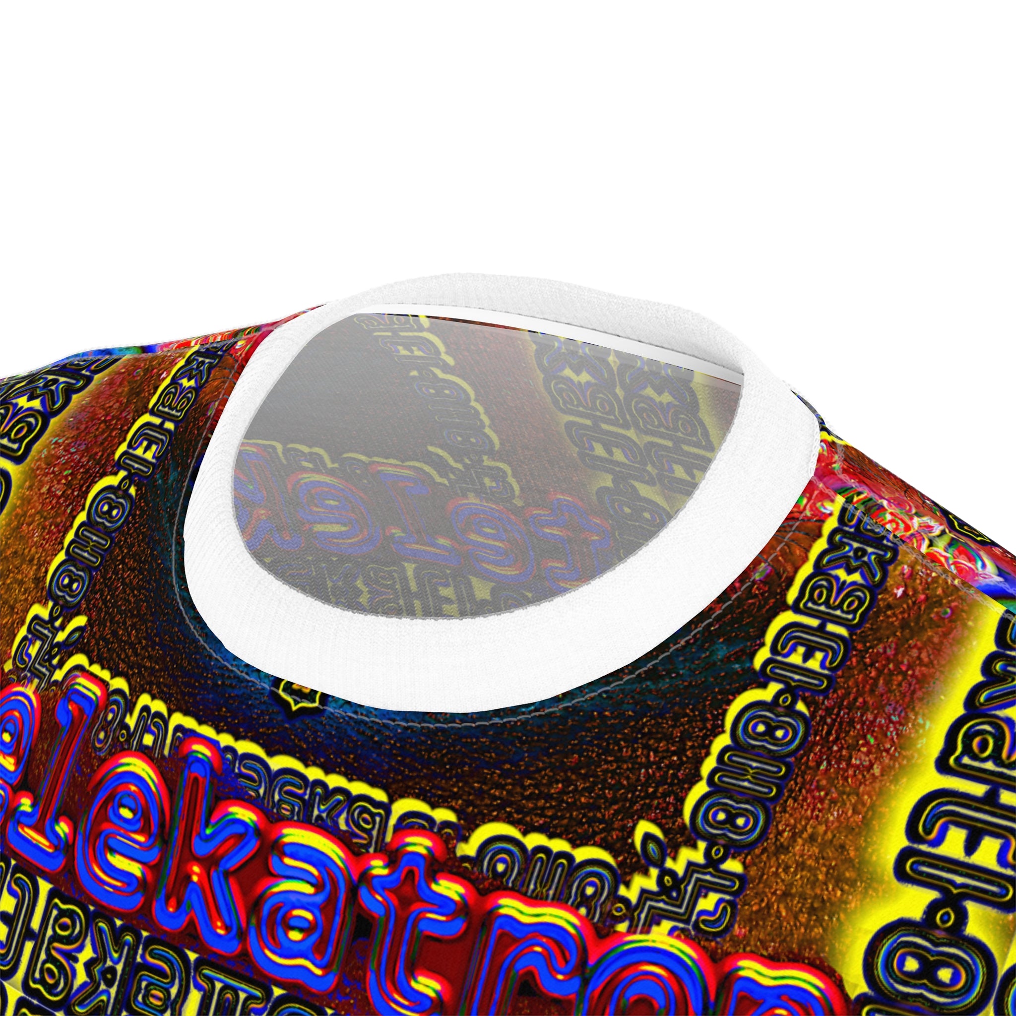 Cryptoeye Tee — 'telekatron' Graphic All-Over Print Shirt