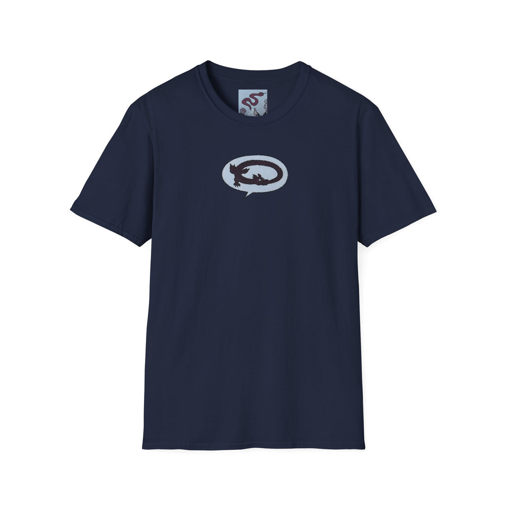Funny ouroboros T‑Shirt — Cute Amphibian Graphic Tee