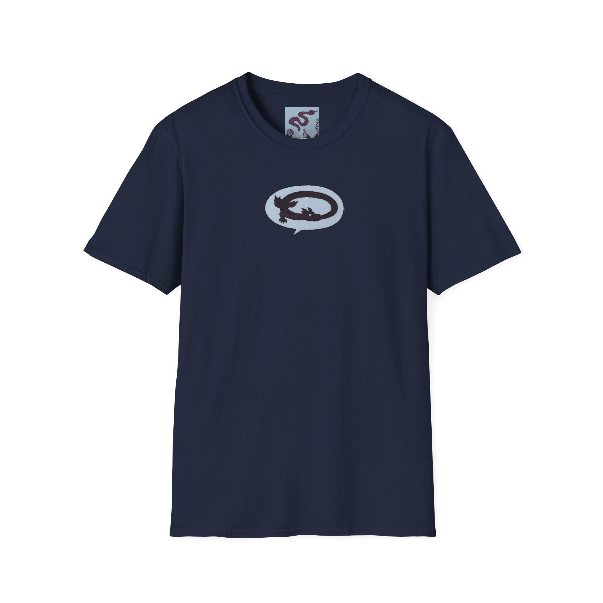 Funny ouroboros T‑Shirt — Cute Amphibian Graphic Tee