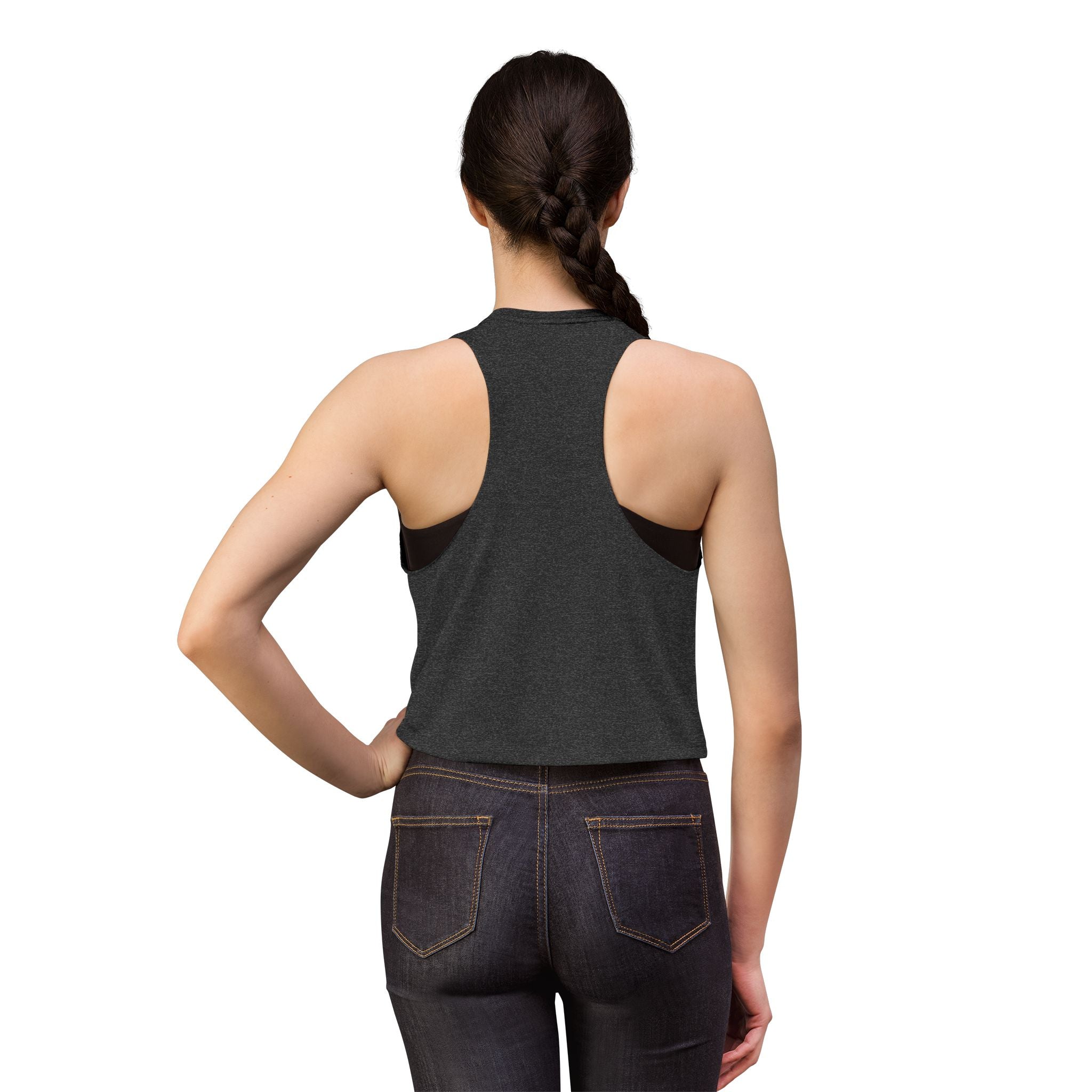 Womans Venus Crop Top (ver2)— Women's Spiritual Symbol Graphic Tank