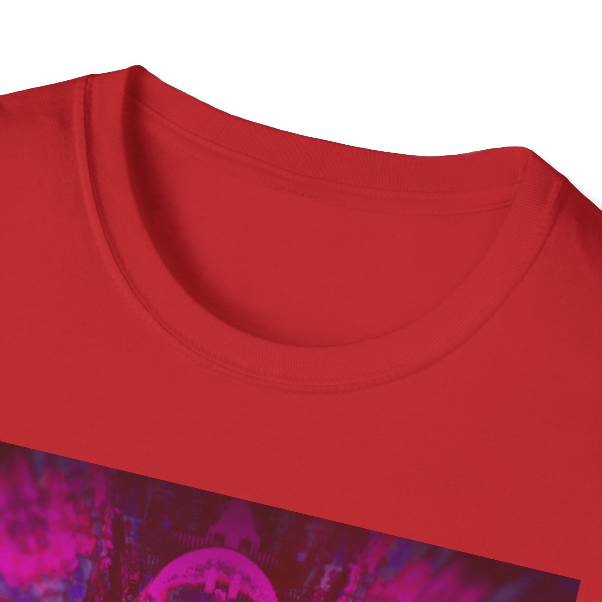 Phoenix (AZ) Heart Tee — Neon Cosmic Meditation Shirt