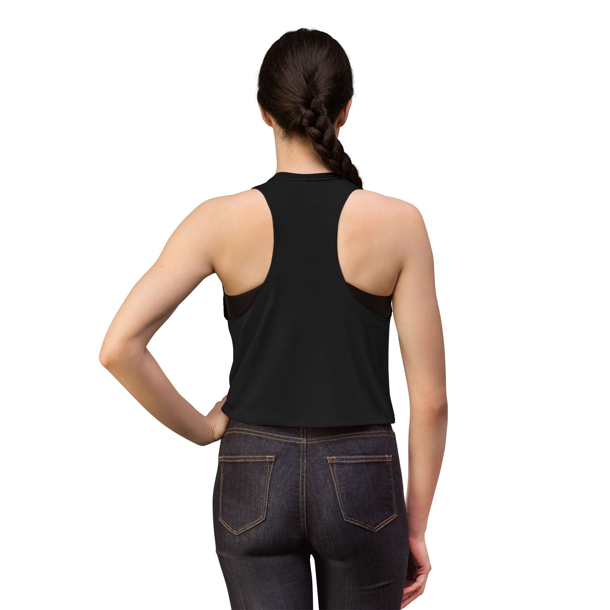 Womans Venus Crop Top (ver2)— Women's Spiritual Symbol Graphic Tank