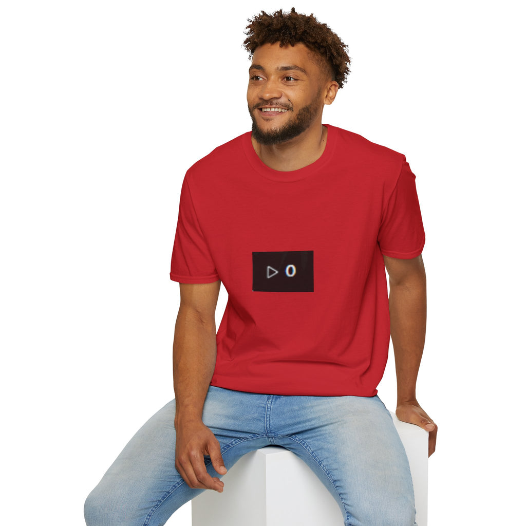 Zero Plays T‑Shirt — Minimal Play Button '0' Graphic Tee