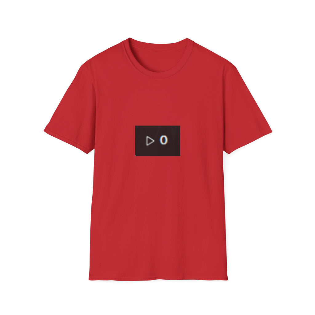 Zero Plays T‑Shirt — Minimal Play Button '0' Graphic Tee