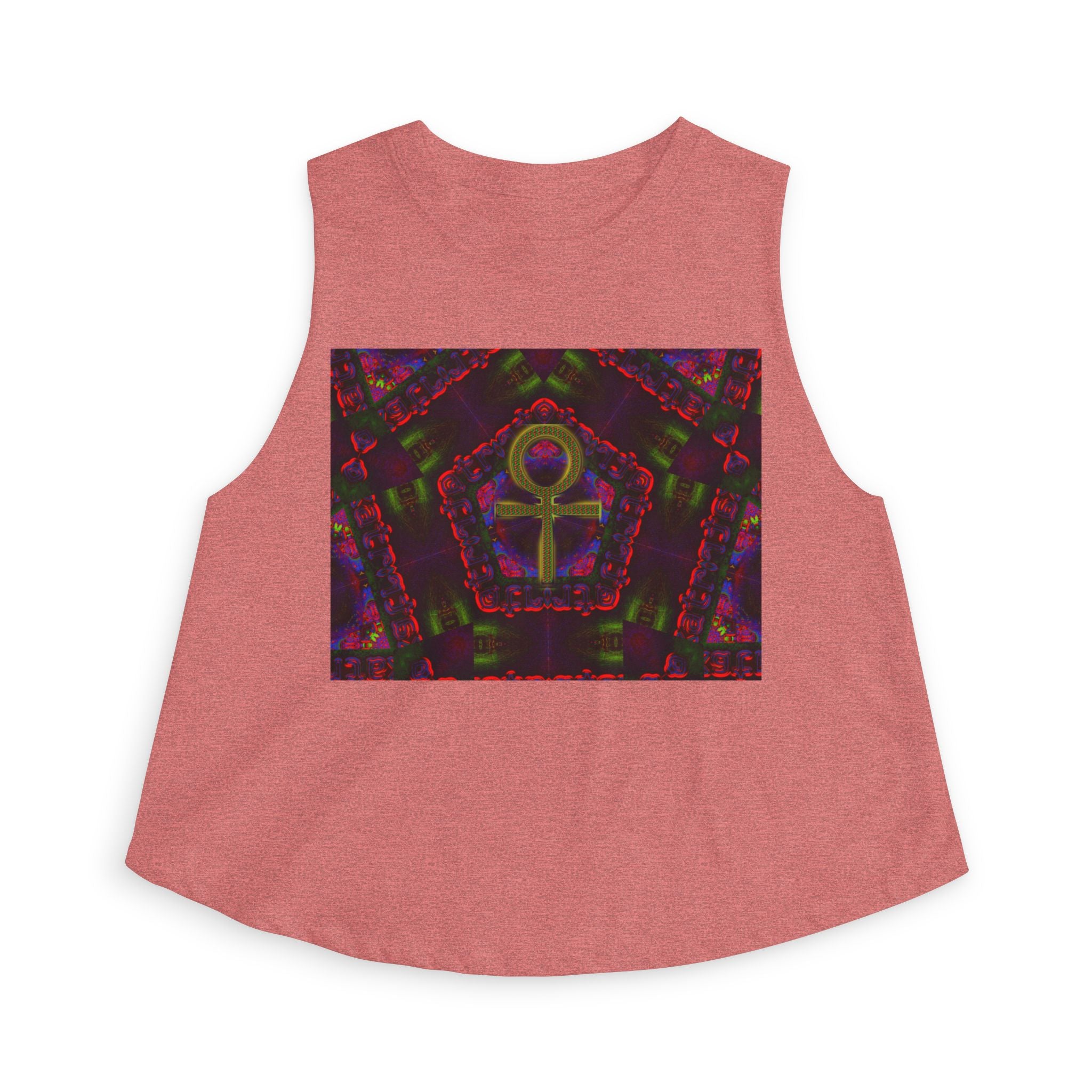 Womans Venus Crop Top (ver2)— Women's Spiritual Symbol Graphic Tank